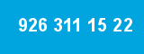 926 311 15 22
